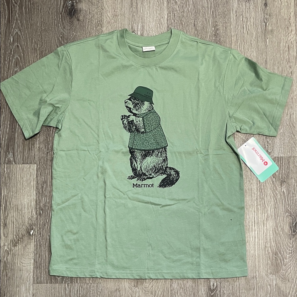 Marmot Men's Green Graphic Tee